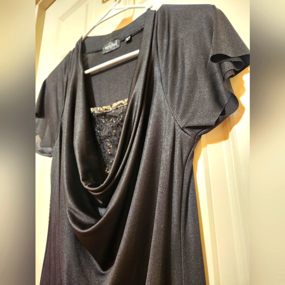 Gorgeous black mini dress Sz S